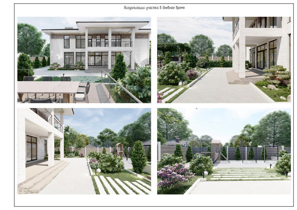11. Визуализация участка в дневное время